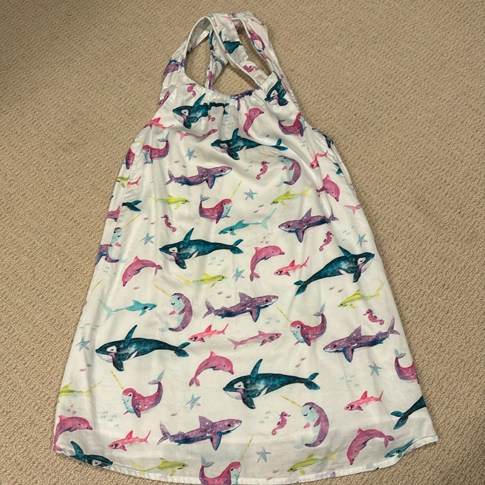 Hatley Girls narwhal dress
